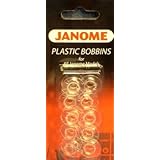 Janome Plastic Bobbins for All Janome Home Use Models