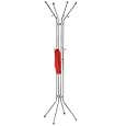 ALBERO Coat, Hat, Umbrella Stand in Chrome finish