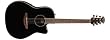 Ovation CC24 Celebrity Cutaway Acoustic Electric Guitar (Black)