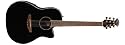 Ovation CC24 Celebrity Cutaway Acoustic Electric Guitar (Black)