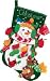Dimensions Gift Giver Stocking Felt Applique Kit
