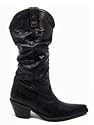 Women's Boots- Fireback Ghost Leather Cowboy Boots @ Mr Shoes