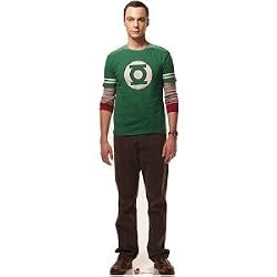 The Big Bang Theory Sheldon Cooper 74 X 21 Inch Cardboard Cut-out Standee