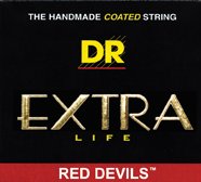 DR Strings Red Devils - Extra-Life Red Coated Electric 10-46 On Sale