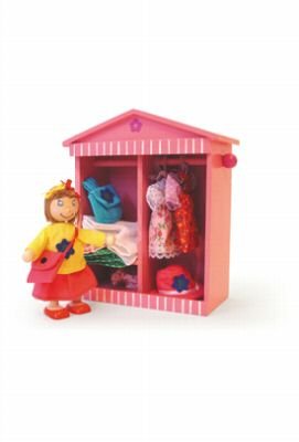 Childrens Toyshop  Toys : Dress Up Daisy Doll And Wardrobe