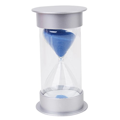 15 Minutes Hourglass Sandglass Sand Timer Home Decor Blue by Generic