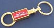 Arizona Cardinals Gold Tone Valet Keychain