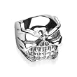 316L Surgical Stainless Steel Large Skull Ring