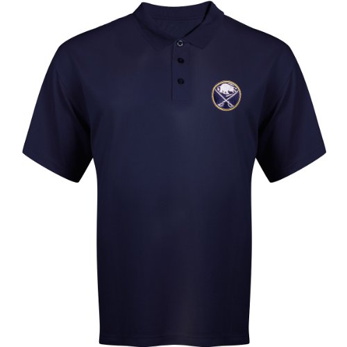Majestic Buffalo Sabres Big & Tall Synthetic Polo Shirt 2X Big