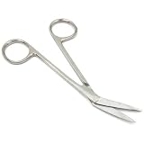 Angled Iris Scissors Sewing Craft Hobby Hand Tool 4.5"