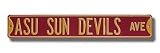 ARIZONA STATE SUN DEVILS ASU SUN DEVILS AVE AUTHENTIC METAL STREET SIGN (6 X 36)