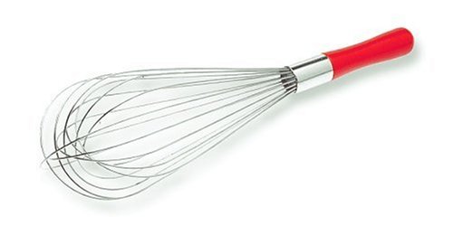 Best Manufacturers Balloon Whip 12-inch Red Wood Handle