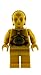LEGO Star Wars C3P0 watch with minifigure