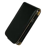 EMPIRE Black Executive Leather Flip Pouch with Belt Clip for T-Mobile Samsu ....