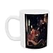 St. Sebastian Tended by St. Irene (oil on canvas) by Georges de la Tour - Mug - Standard Size