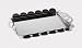 Alessi Recinto Rectangular Tray, (AM14)