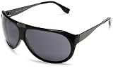 Soda Unisex Modus Operandi Aviator Sunglasses,Black Frame/Smoke Lens,one size