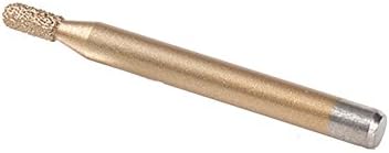 CNBTR 6x4x9mm Ball-end Cutter CNC Engraving Emery Bit Brazed Diamond Tapered Drill