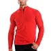 Armani Exchange Zip Mock Neck Pullover