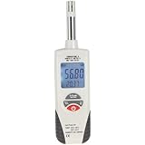 OriGlam&reg; Multi-function Digital Humidity & Temperature Meter, Thermometer & Hygrometer with Wet Bulb / Dew Point