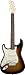 Fender American Deluxe Stratocaster® Left-Handed Electric Guitar, 3 Tone Sunburst, Rosewood Fretboard