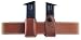Galco SMC Single Magazine Case for 9mm, .40 Single Column Metal Magazines, Kahr, Sig Sauer, Taurus, Kel Tec (Tan, Ambi)