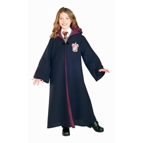Rubies Costume Harry Potter Child's Costume Deluxe Harry Potter Gryffindor Robe, Medium by Rubies Costume Co