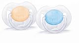 Philips Avent SCF170/22 - Durchsichtiger Beruhigungssauger 6-18 Monate (2 St&uuml;ck, Farbe nicht frei w&auml;hlbar)