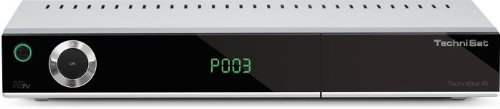 TechniSat 0001/4743  TechniStar IR Digitaler Satelliten-Receiver (CI+, 2x Conax-Kartenleser, HDTV, HDMI, SCART, USB 2.0) silber