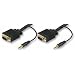 PC Laptop to HD LCD LED Plasma TV 15 pin VGA with Jack Audio Cable 2m