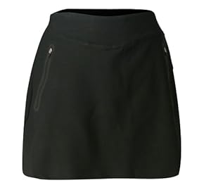 Nike Golf Women's No-Sew Knit Skort Black Medium