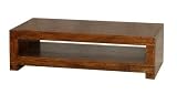 COFFEE TABLE WITH SHELF CONTEMPORARY MANGO DAKOTA HARDWOOD INDIAN FURNITURE