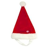 Outward Hound Kyjen  30038 Dog Santa Hat Holiday and Christmas Pet Accessory, Small, Red, Red