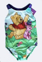 Disney Swimwear for kids: Winnie The Pooh & PIglet Girls Swimsuit Tankini