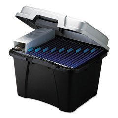 Rubbermaid 77824 Roughneck Office File Storage, 19.4w x16d x13.35h
