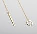 Ammazona Hot Womens Chic Y Shaped Circle Lariat Style Chain Jewelry Necklace