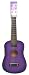 38 Acoustic Guitar Starter Package (Guitar, Gig Bag, Strap, Pick, Hard Book, Free Musical Guitar and Pick, Fender DVD, Fender Stand & Fender Digital Tuner, 12 Fender Picks, Fender Hard Case) PURPLE