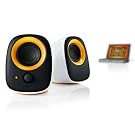 Philips SPA2210/10 Portable 2.0 Multimedia Speakers