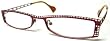 Cinzia Mesh Red/Brown
