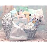 Welcome Baby Bassinet Gift Basket by Americana Floral & Gourmet Gift Company