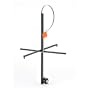 HT Enterprises Fisherman Tip-Up Black w/ 200' Spool