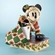 Large Santa Mickey with Bag Card Holder