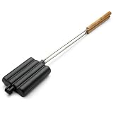 Old Mountain Pre-Seasoned Hot Dog and Bratwurst Iron