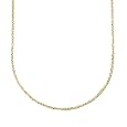 14k Yellow Gold Perfectina Chain Necklace, 18"