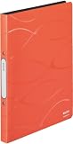 Produkt-Bild: LEITZ Ringbuch Vivanto, DIN A4, PP, orange, 2 Rund-Ring- VE=