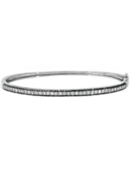 Effy Jewlery Prism Black and White Diamond Bangle, 1.34 TCW