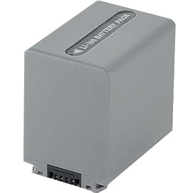 Sony DCR-DVD203 Camcorder Battery Lithium-Ion (2400 mAh) - Replacement for Sony NP-FP90 Battery