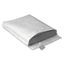 Quality Park R4290 Quality Park Tyvek Open End Exp Envelopes, 12x16x2, White, 100/ctn