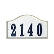 Qualarc RIG-4916 Ridgestone Serpentine Address Plaque System, Slate