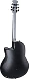 Ovation iDea Guitar with Built-in MP3 Recorder and Player, Satin Platinum Finish